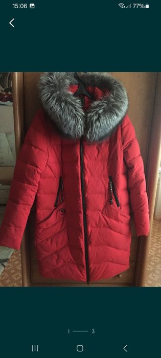 Пуховик женский зимний