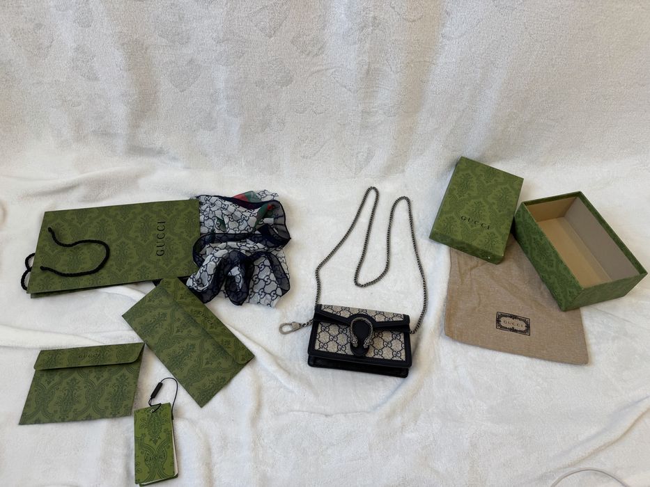 Geanta din piele Gucci, full box