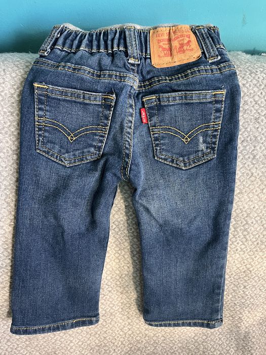 Бебешки дънкови панталони Levi's