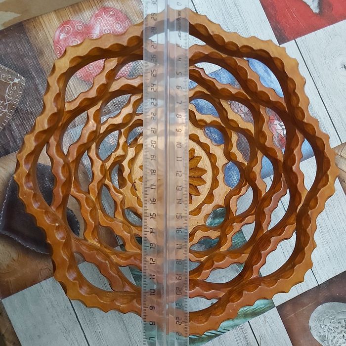 Ваза деревянная вазочка