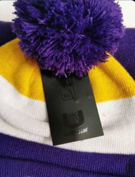 Lakers/ Chicago Bulls комплект мъжка шапка и шал от Сащ