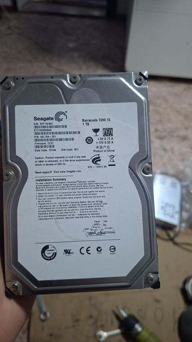 Жёстки диск Barracuda 7200 1TB