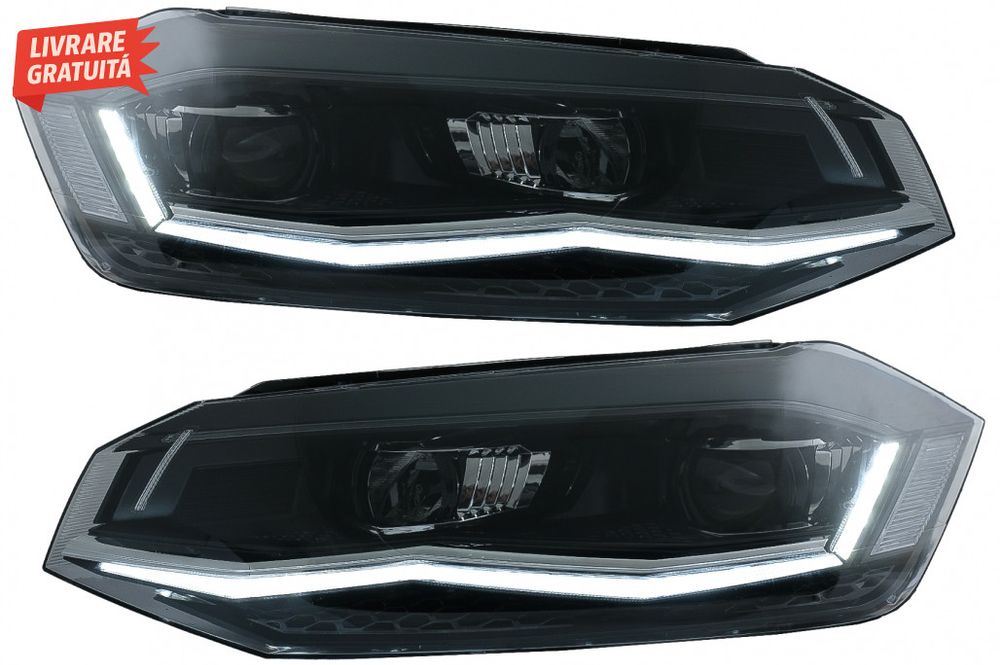 Faruri LED VW Polo AW MK6 (2018-2020) Semnal Dinamic Secvential