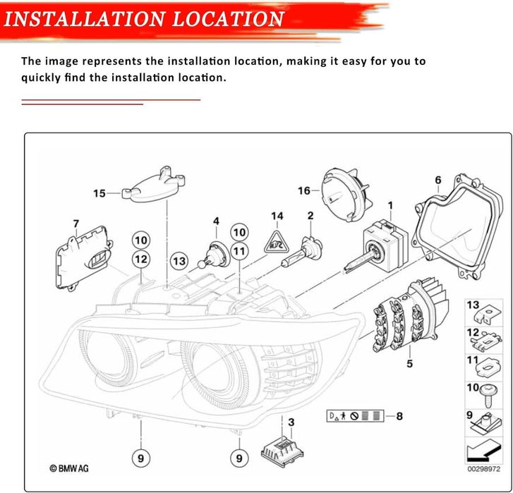 Modul led semnalizare NOU dreapta stanga BMW seria 3 E90 E91