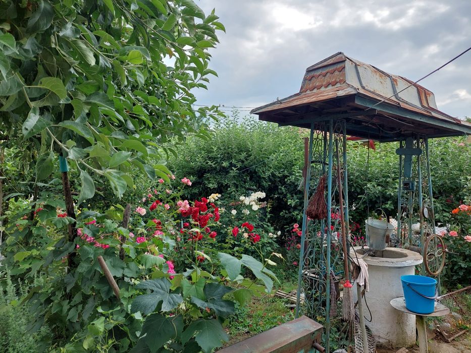 Vand casa de locuit si teren 4000 mp