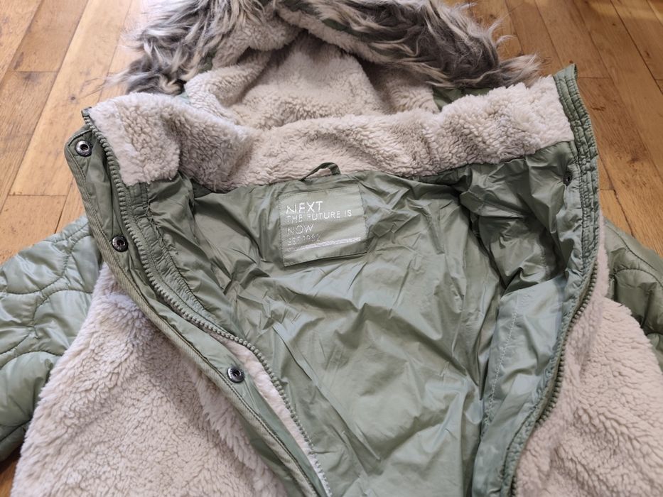 NEXT дълго дебело зимно яке за момиче размер 146