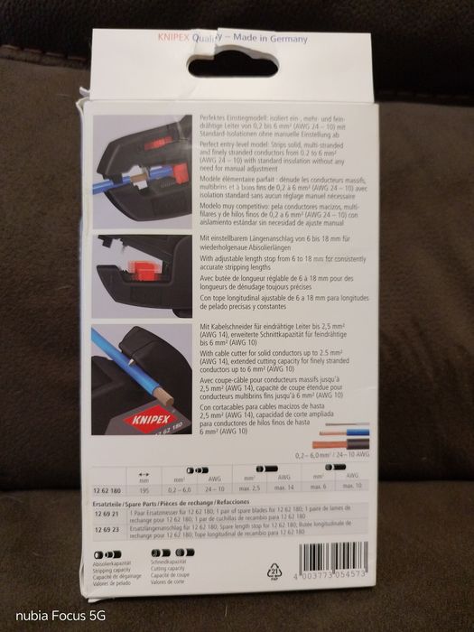 Clește dezizolator Knipex