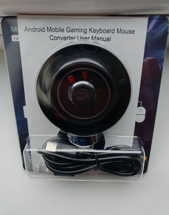 Adaptor Gaming Android pentru Tastatură și Mouse, Converter PUBG/CoD M