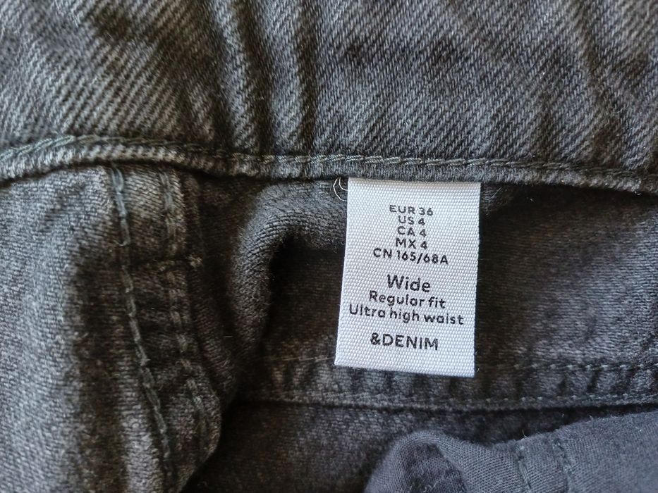 Дънки wide leg Zara H&M размер 36