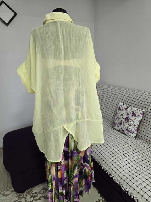 Camasa din bumbac , material natural, model tip fluture