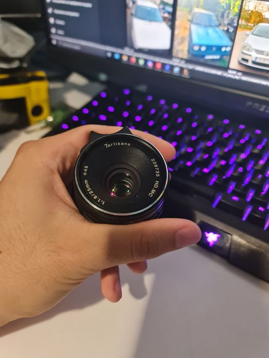 Обектив 7artisan 25mm 1.8 sony e mount apsc