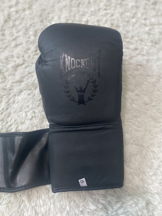 Mǎnuşi box Knockout piele naturala 10oz