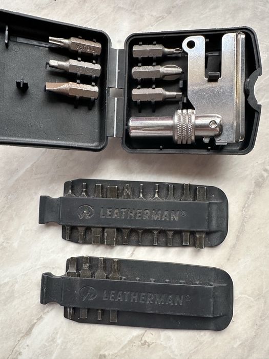 Kit vintage accesorii leatherman. Adaptor bituri