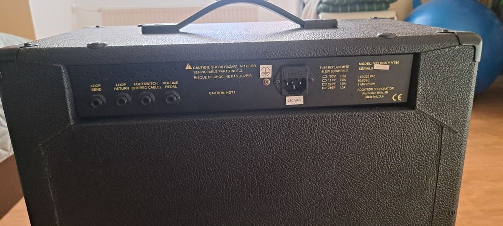 Rocktron VT60 1X12 китарен комбо усилвател (лампово)