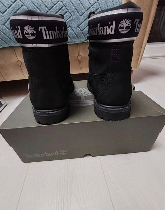 Ghete Timberland piele