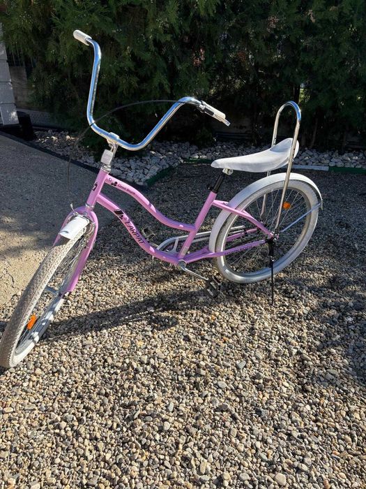 Bicicleta pentru fete Roz/Negru  CITY Carpat Liberta
