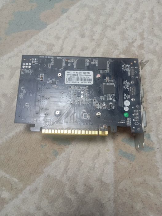 Видеокарта GeForce GT 730 4гб