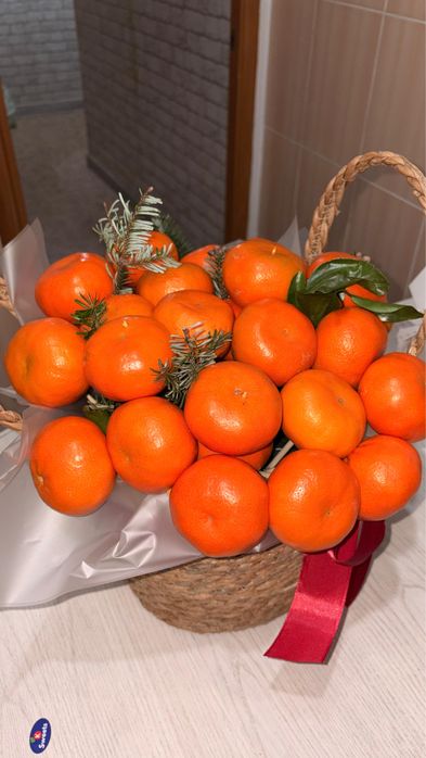 Корзина мандаринов