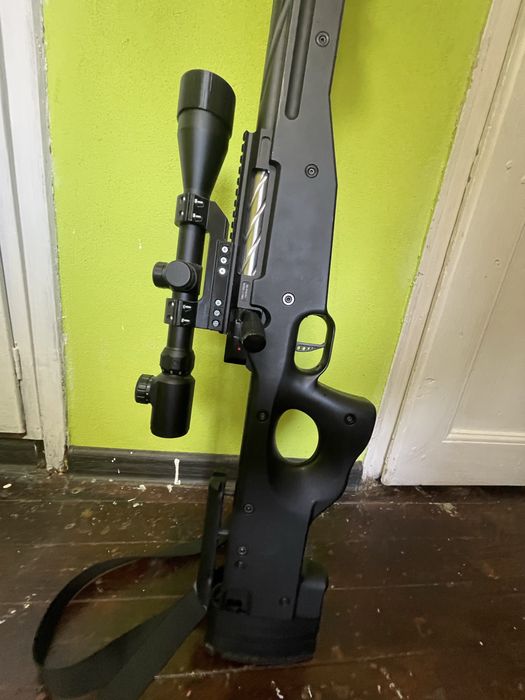 Airsoft sniper/Еърсофт снайпер SSG96 Mk1 2.9J + аксесоари