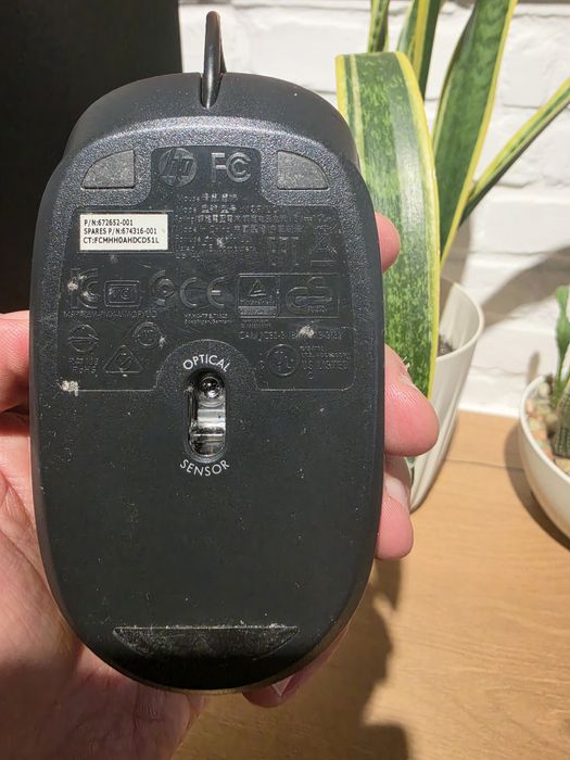 Оригинал мышка Hp USB проводная