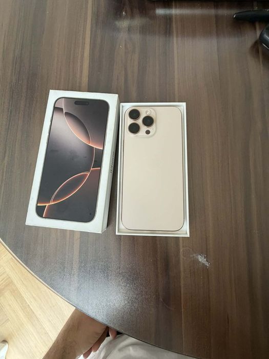iPhone 16 pro Max desert titanium 1tb