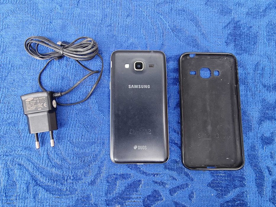 Telefon mobil Samsung Galaxy J3 (2017), Dual SIM, 16GB, 4G, Negru