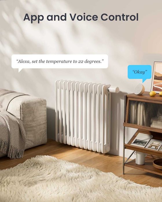 Смарт термоглава SwitchBot Matter Combo + Хъб (Apple HomeKit / Alexa)