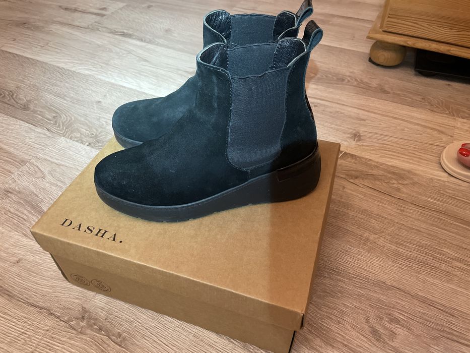 Ghete piele intoarsa naturala 38