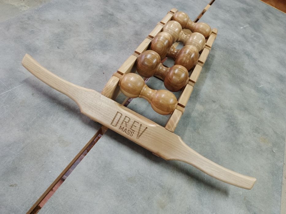 Масажор за гръб дървен drev mass