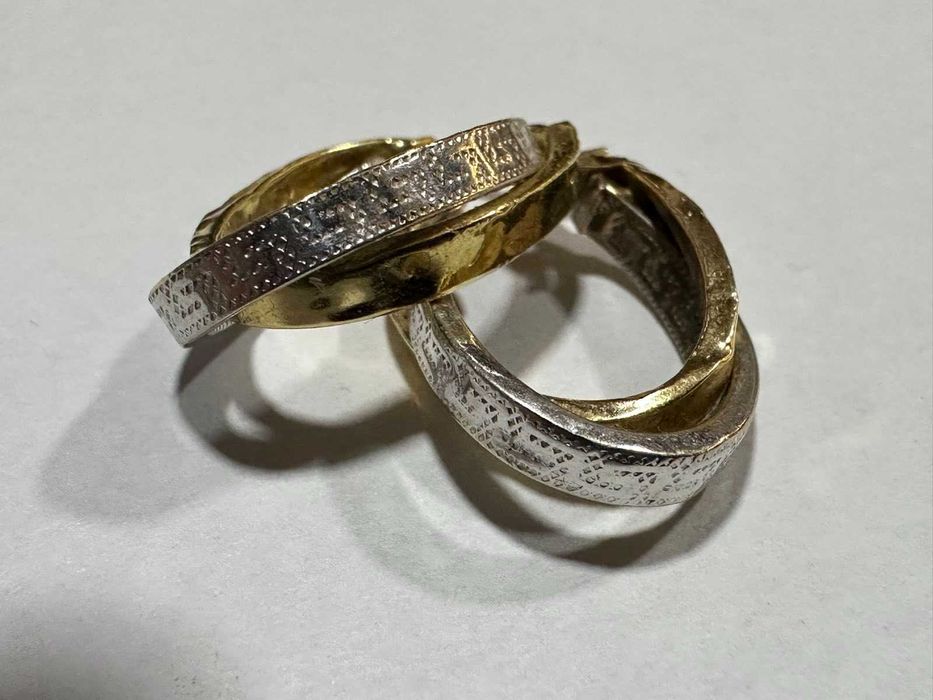 Златни дамски обеци 14к, 2,35гр