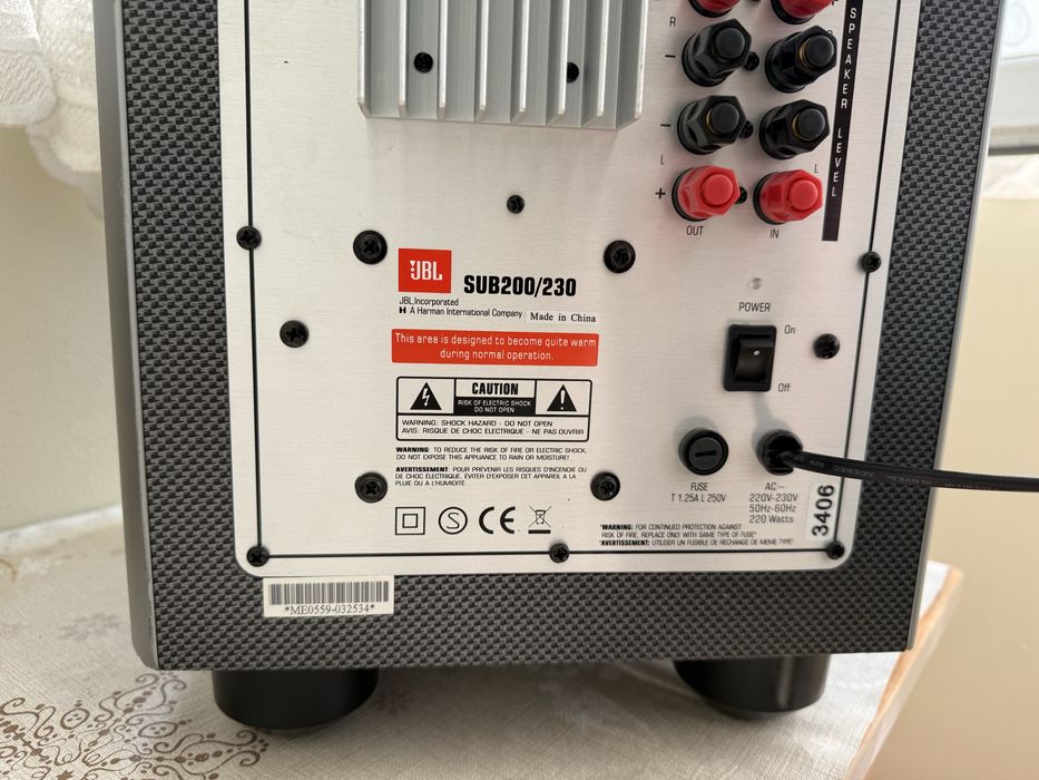 JBL 5.1 Subwoofer и колонки