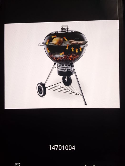 Продам новый угольный гриль WEBER.