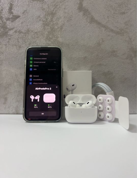 Casti Airpods Pro 2 (ANC)-Wireless