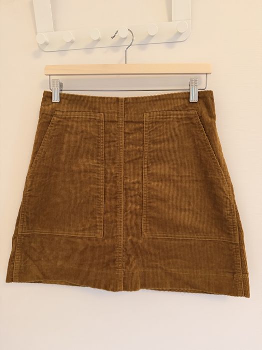 Fusta mini catifea UNIQLO
