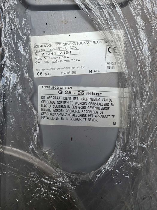 Plita vitoceramica pe gaz