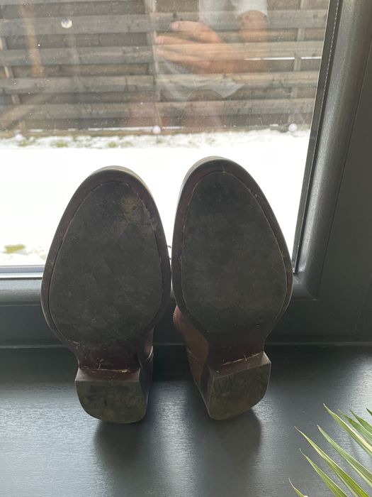 Pantofi Zara din piele