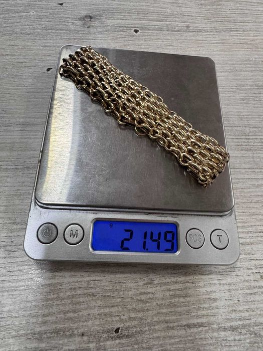 Златна гривна 14К 585-21,49 г