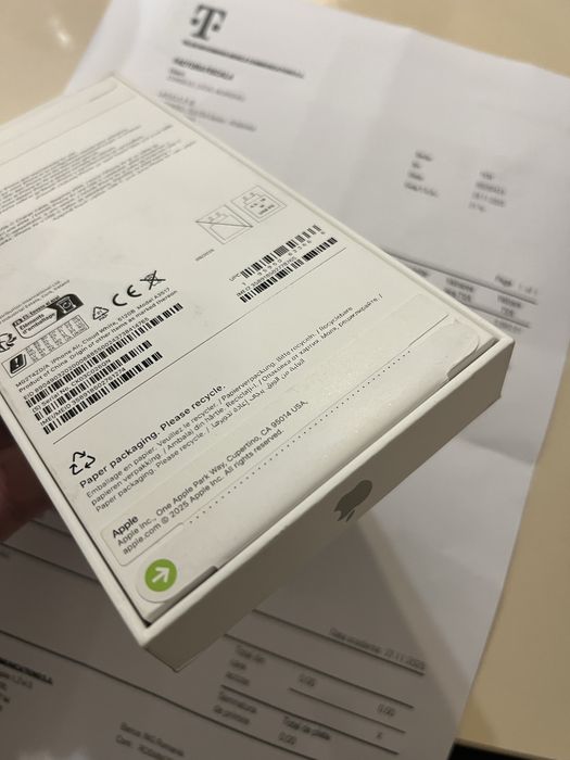 Iphone 17 Air 512GB/cloud white/Sigilat/Factura