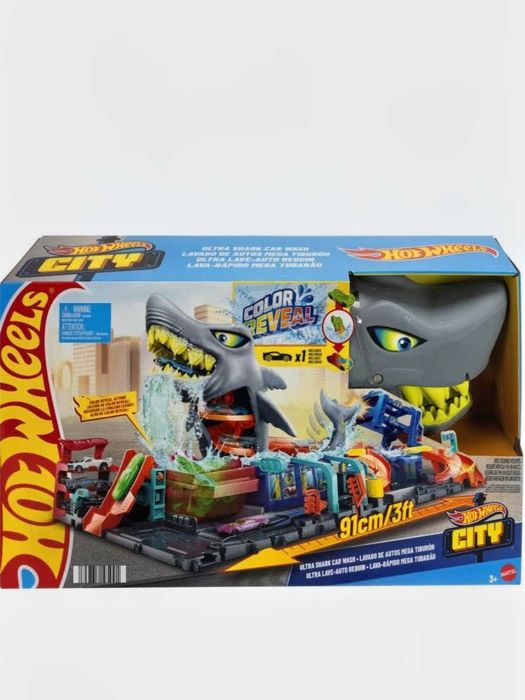 Автомивка Hot wheels Акула писта за коли