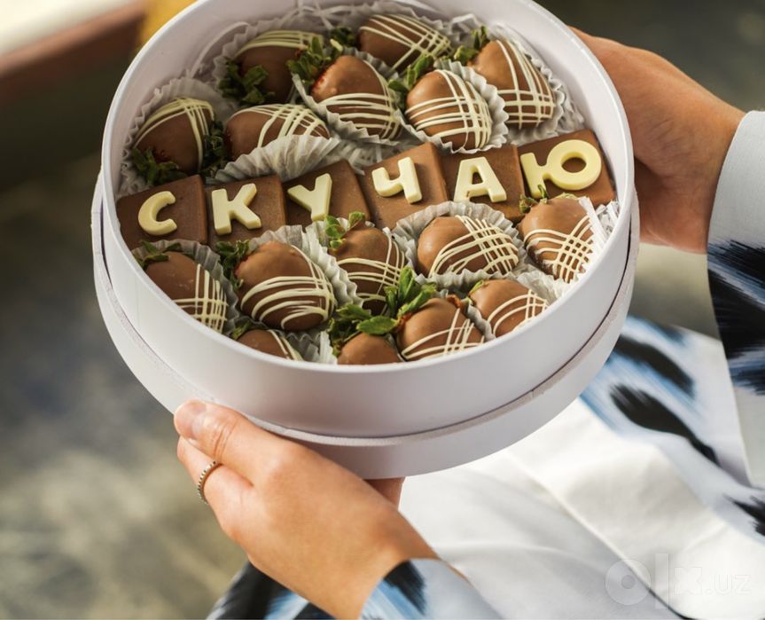 Клубника шоколада