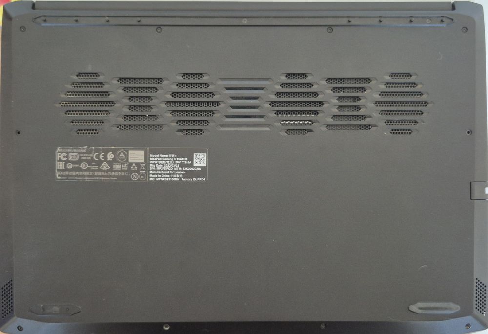 LENOVO IdeaPad Gaming 3 15ACH6