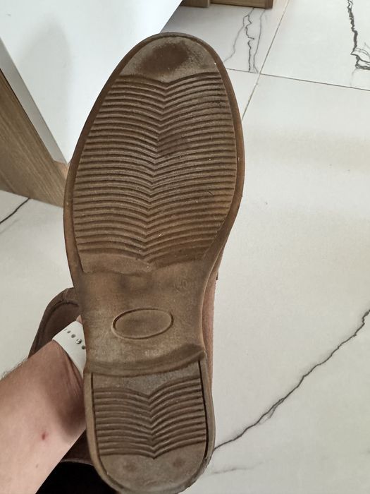 Замшевые лоферы  Suvari