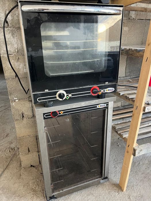 Печь для хлеба и растойка Тестомес