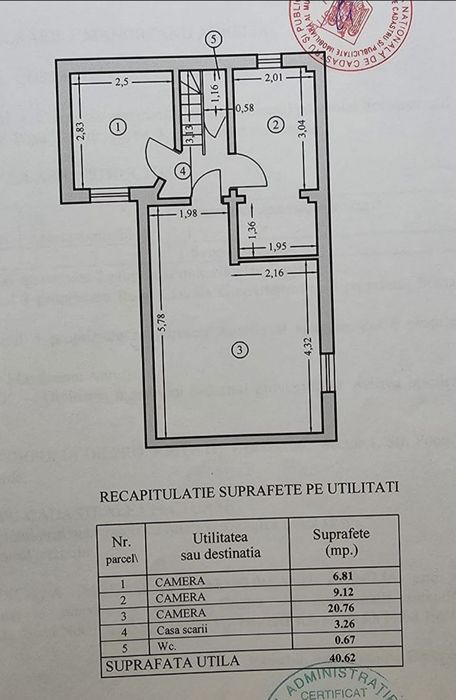 Apartament in vila - Central - Dispus pe 2 etaje
