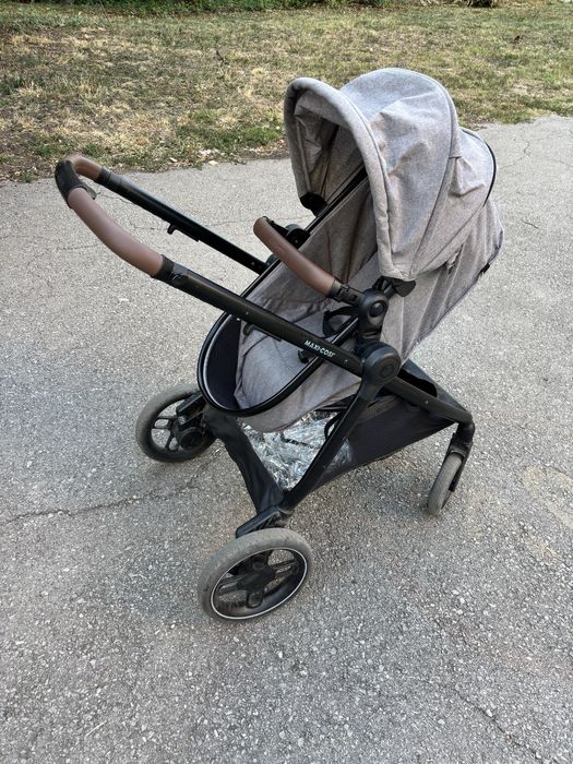 Maxi-Cosi Zelia S 3в1 + ISOFIX база – сива