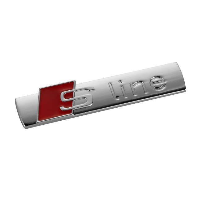 Emblema embleme sigla logo Audi S-line Sline aripi grila volan