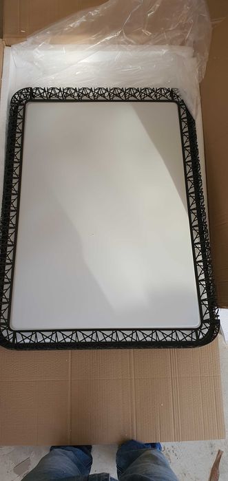 Супер Голям 110х80 см LED лед полилей за хол, спалня