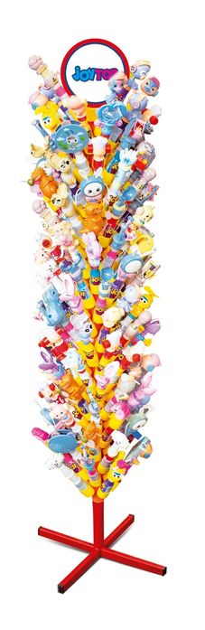 Стелажи с играчки за търговски обекти