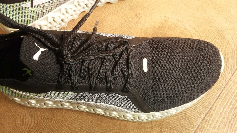 PUMA Calibrate Black Elektro Green раз. EUR 41 летни маратонки 88-13-S