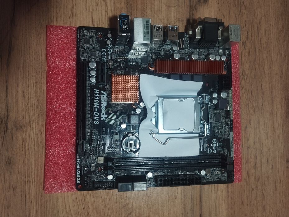 Asrock h110m-dvs (на запчасти)